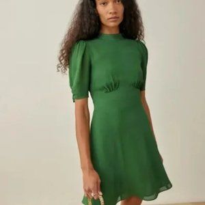 Reformation - NWT Maylin Dress (Color: Kelly Green, Size: 8) Retail: $218
